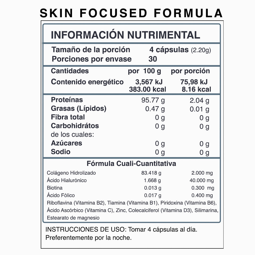 Colágeno Marino con Ácido Hialurónico (SKIN FOCUSED)